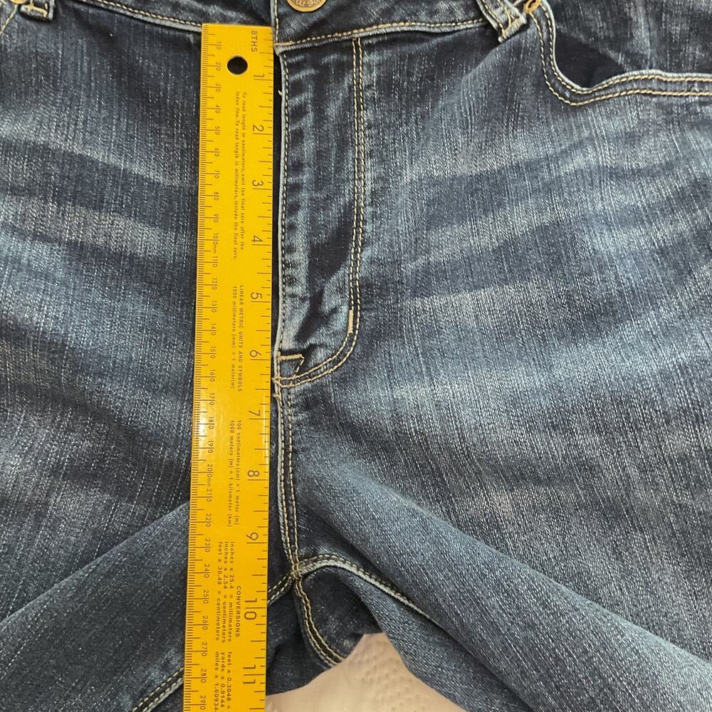 Maunces Dark Blue Denim Classic Jeans Womens 20W - Picture 11 of 12